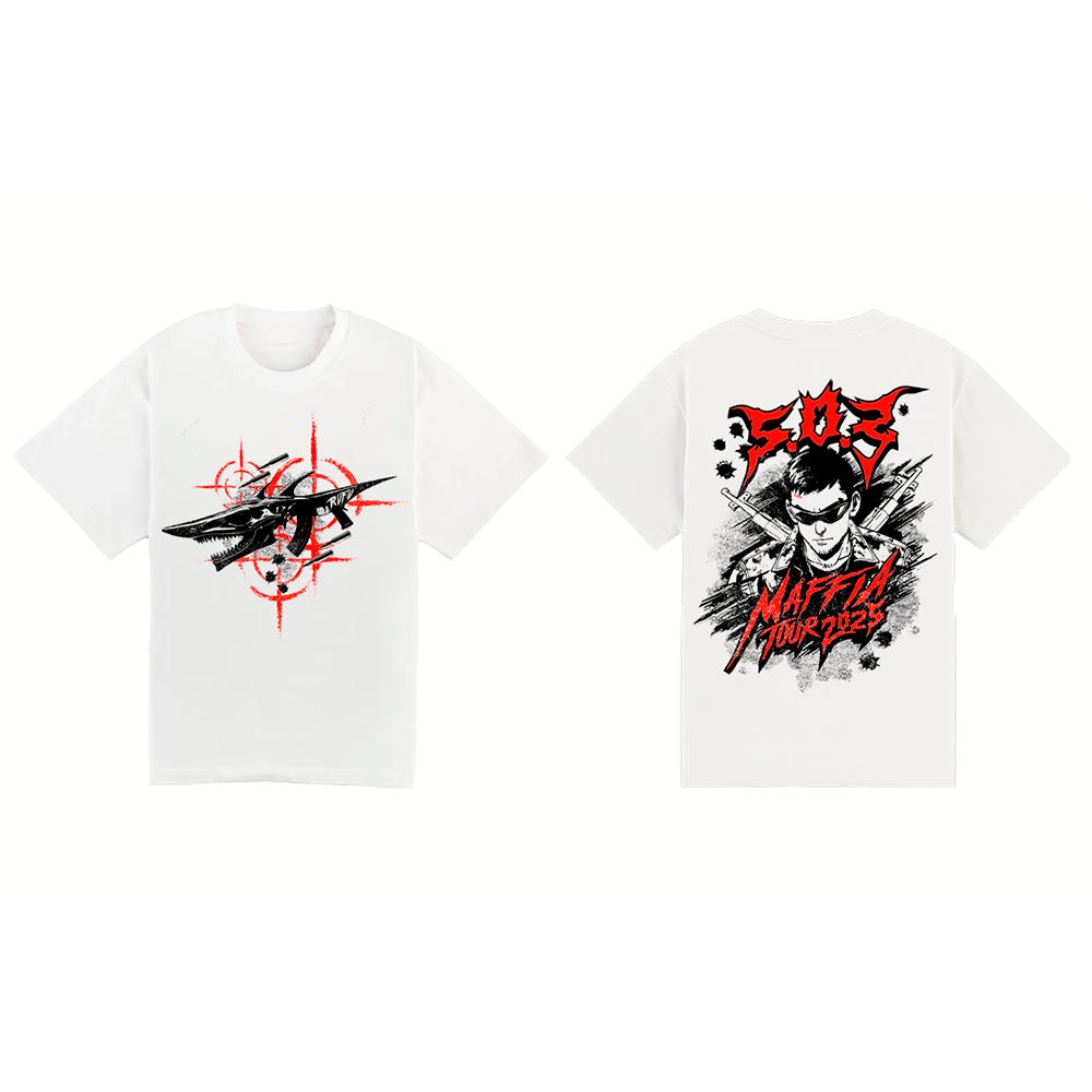 CAMISETA BLANCA TOUR